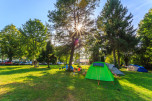 Zeltwiese am Camping Pilsensee